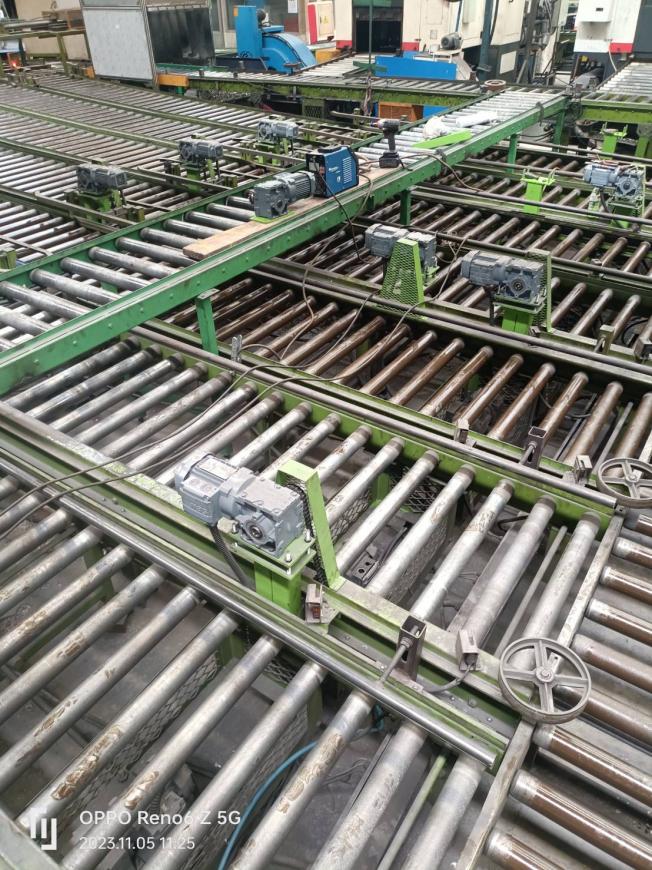 ติดตั้งมอเตอร์เกีย ใน Roller conveyer